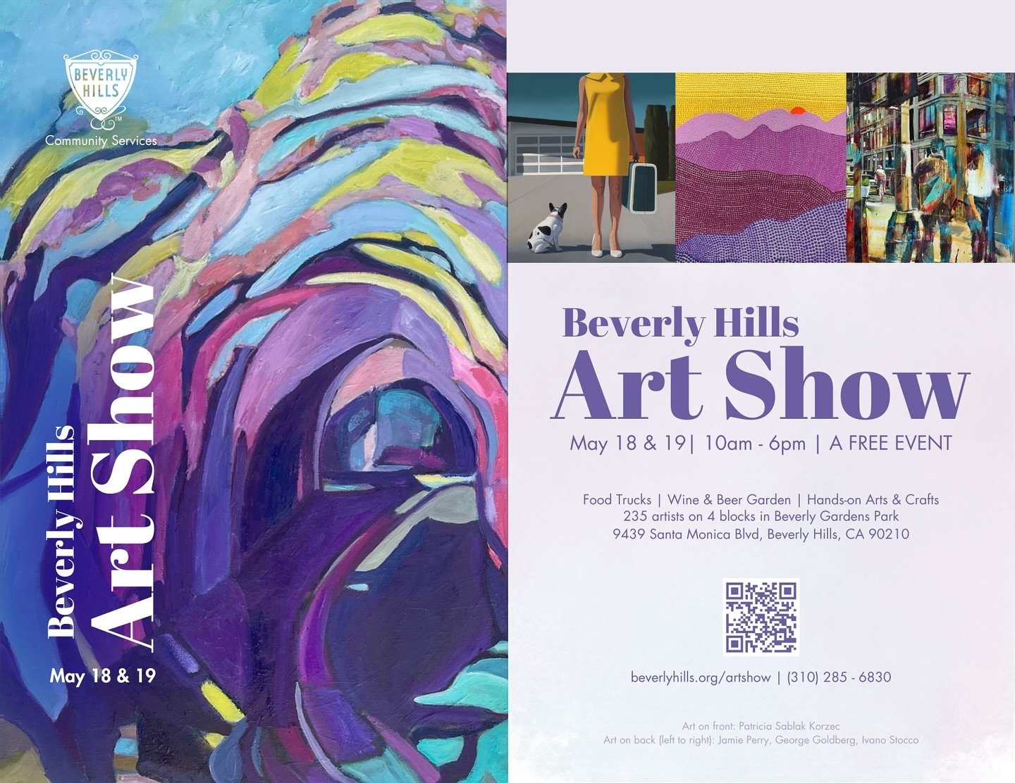 Excited to announce I&rsquo;ll be participating in the @bhartshow May 18th &amp; 19th. Come by and enjoy fine art, food trucks, and a Wine &amp; Beer Garden. More info to come! #BeverlyHillsArtShow