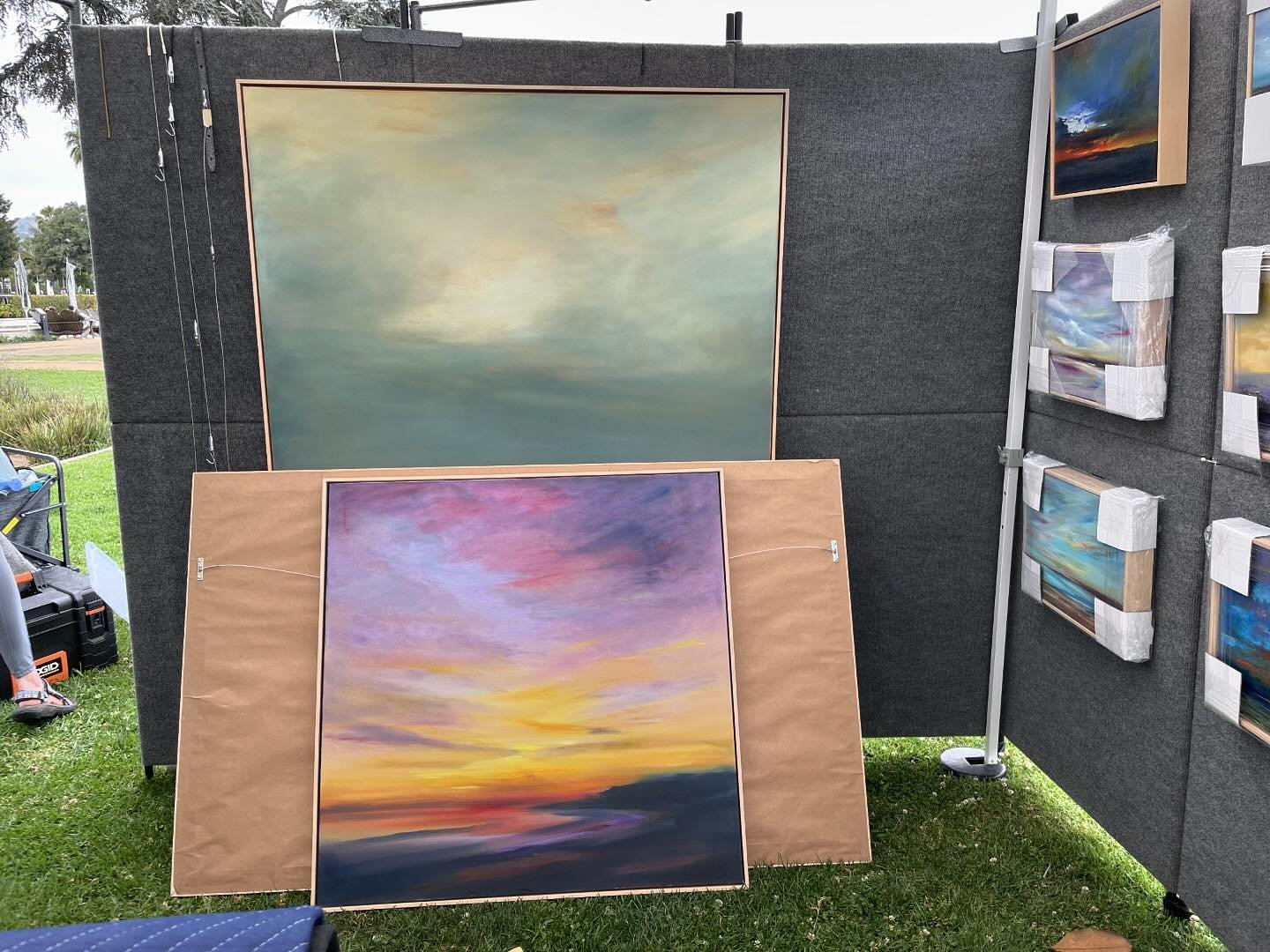 Getting ready for the @bhartshow this weekend, May 18th &amp; 19th. Come by and enjoy fine art, food trucks, and a Wine &amp; Beer Garden.