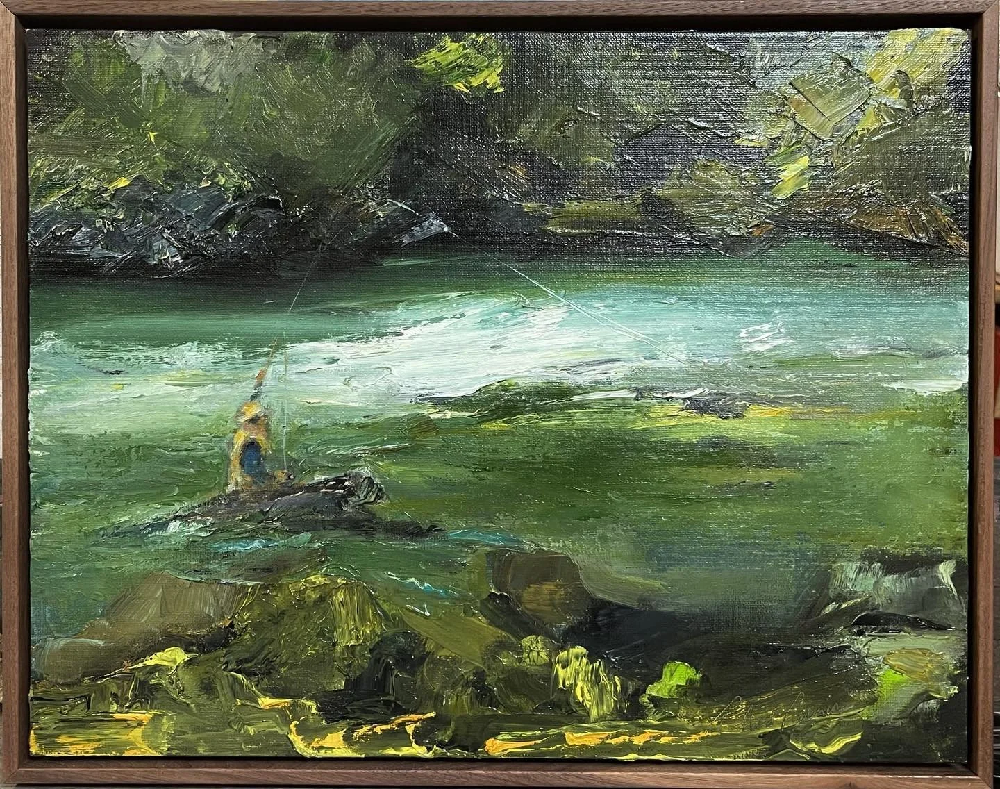 14x18 reworked this painting. I think it&rsquo;s done.