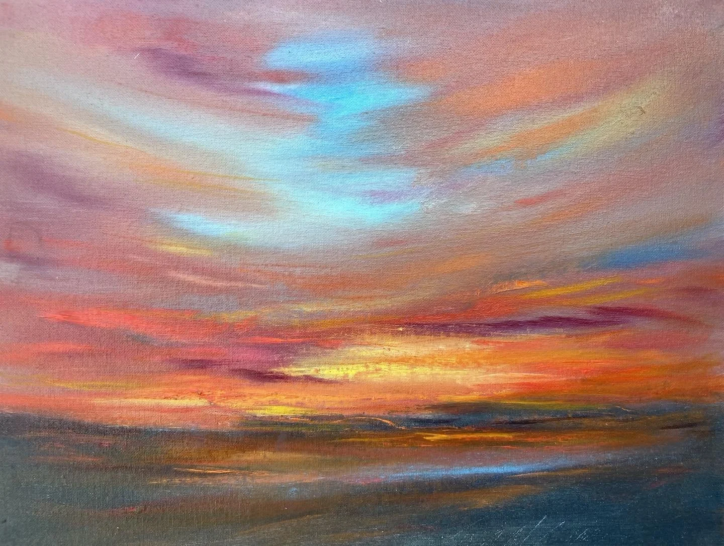 14x18 reworked an old painting 11.13.24