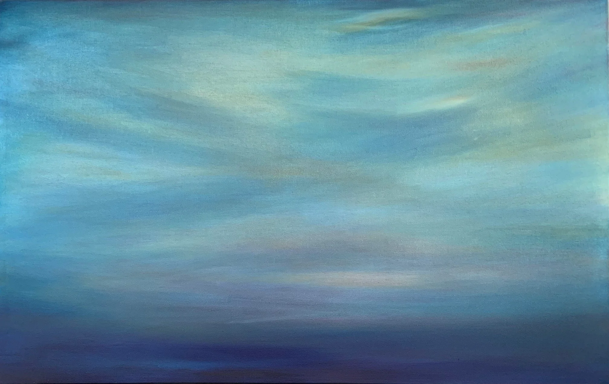 Blue Harmony 30x48