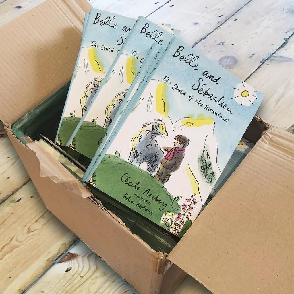 And then the best bit, the books are printed.