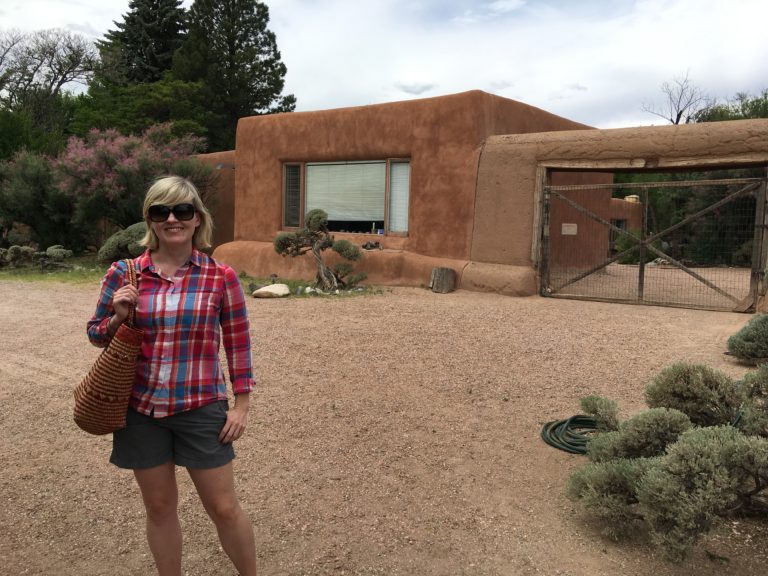 O’Keeffe’s adobe in Abiquiu