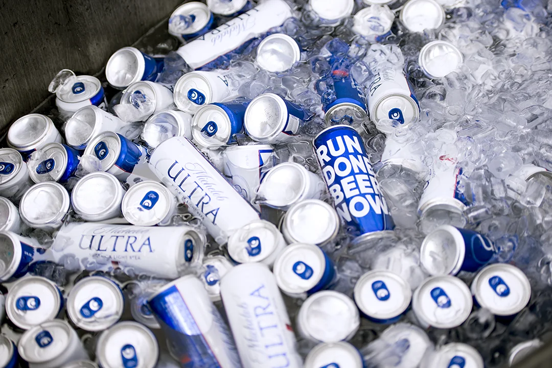 Michelob Ultra photographer Chicago half marathon beer