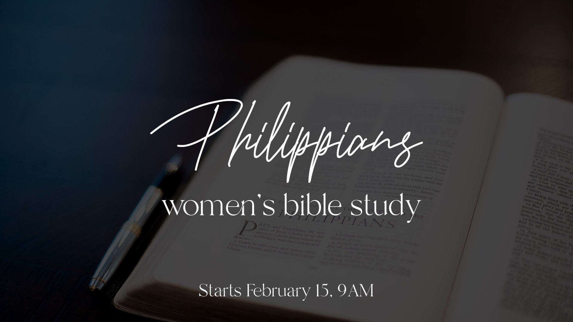 Philippians Women's Study