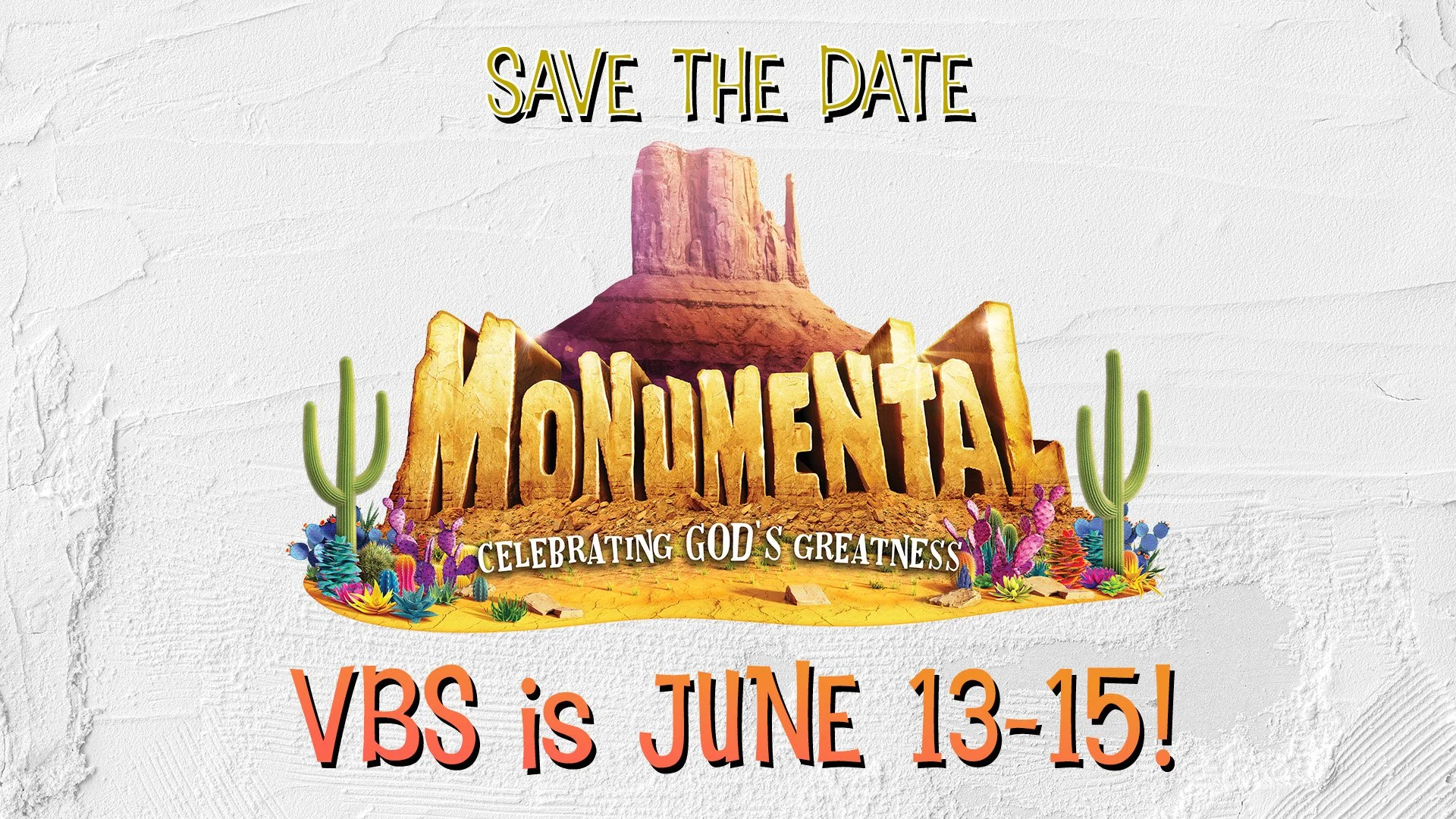 VBS 2022: Monumental
