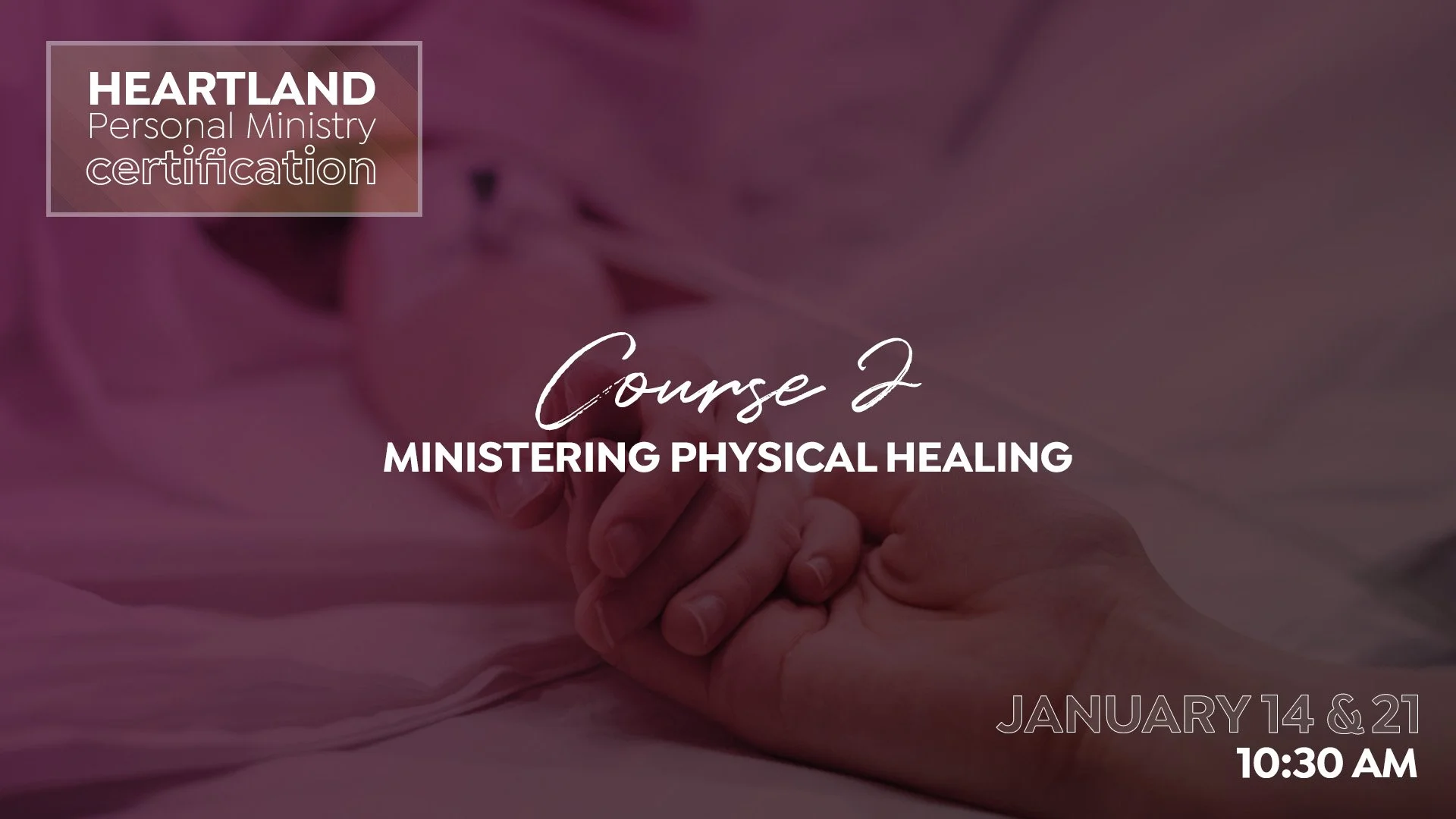Ministering Physical Healing