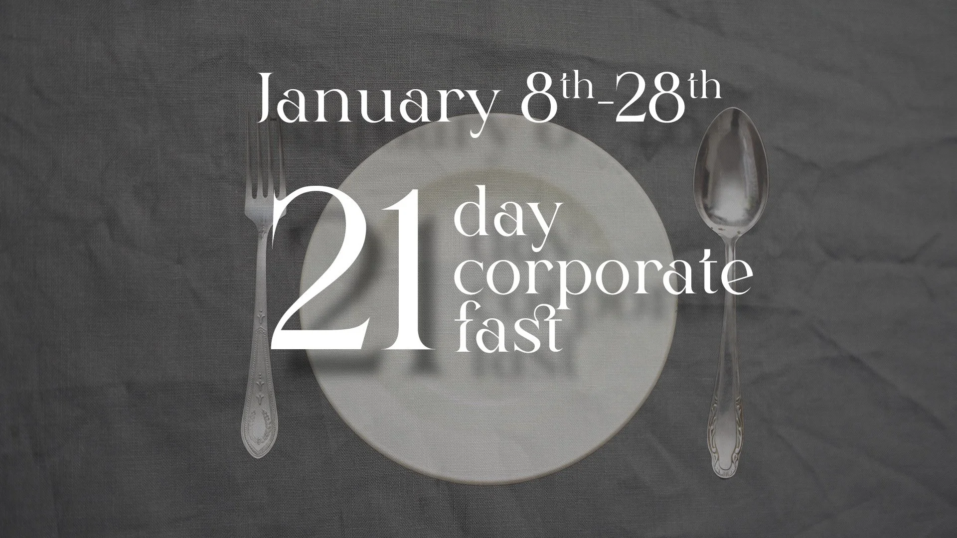 Annual Corporate Fast