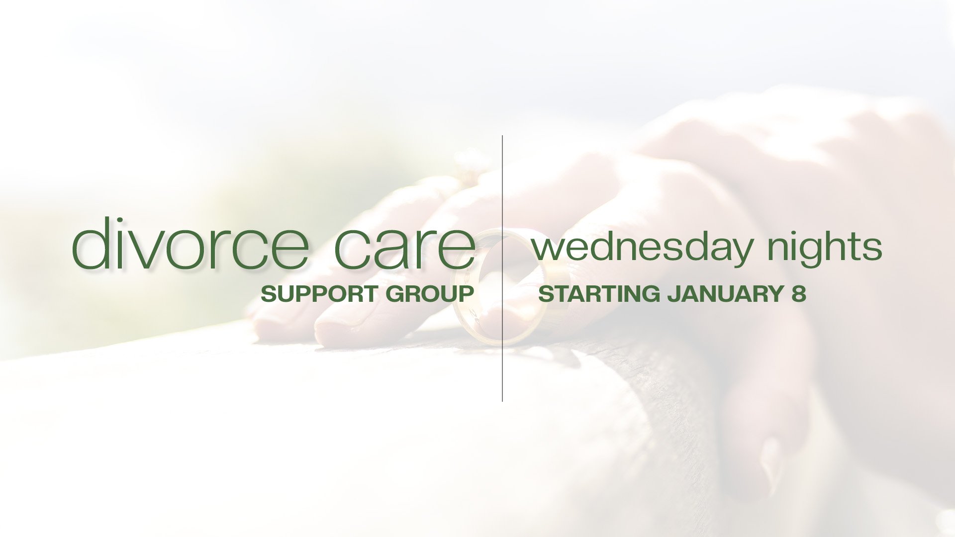 Divorce Care Support Group