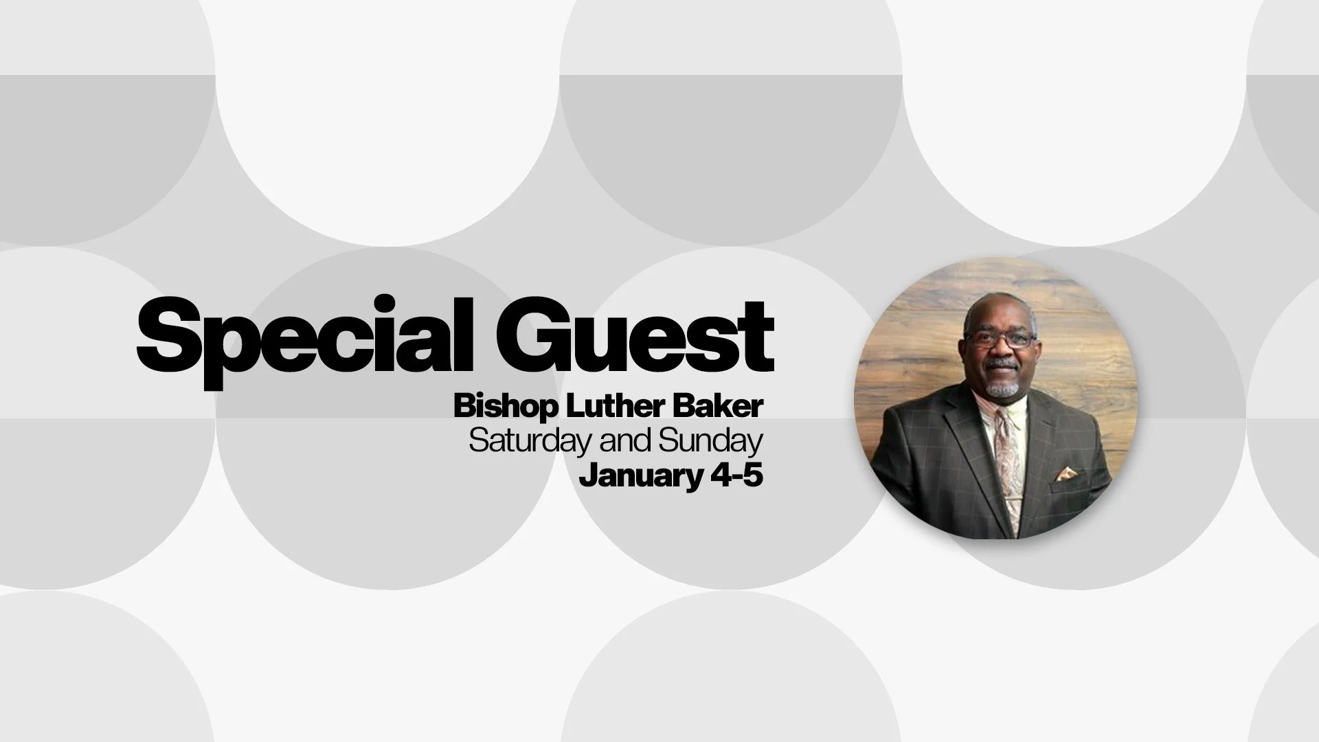 Bishop Luther Baker At Heartland