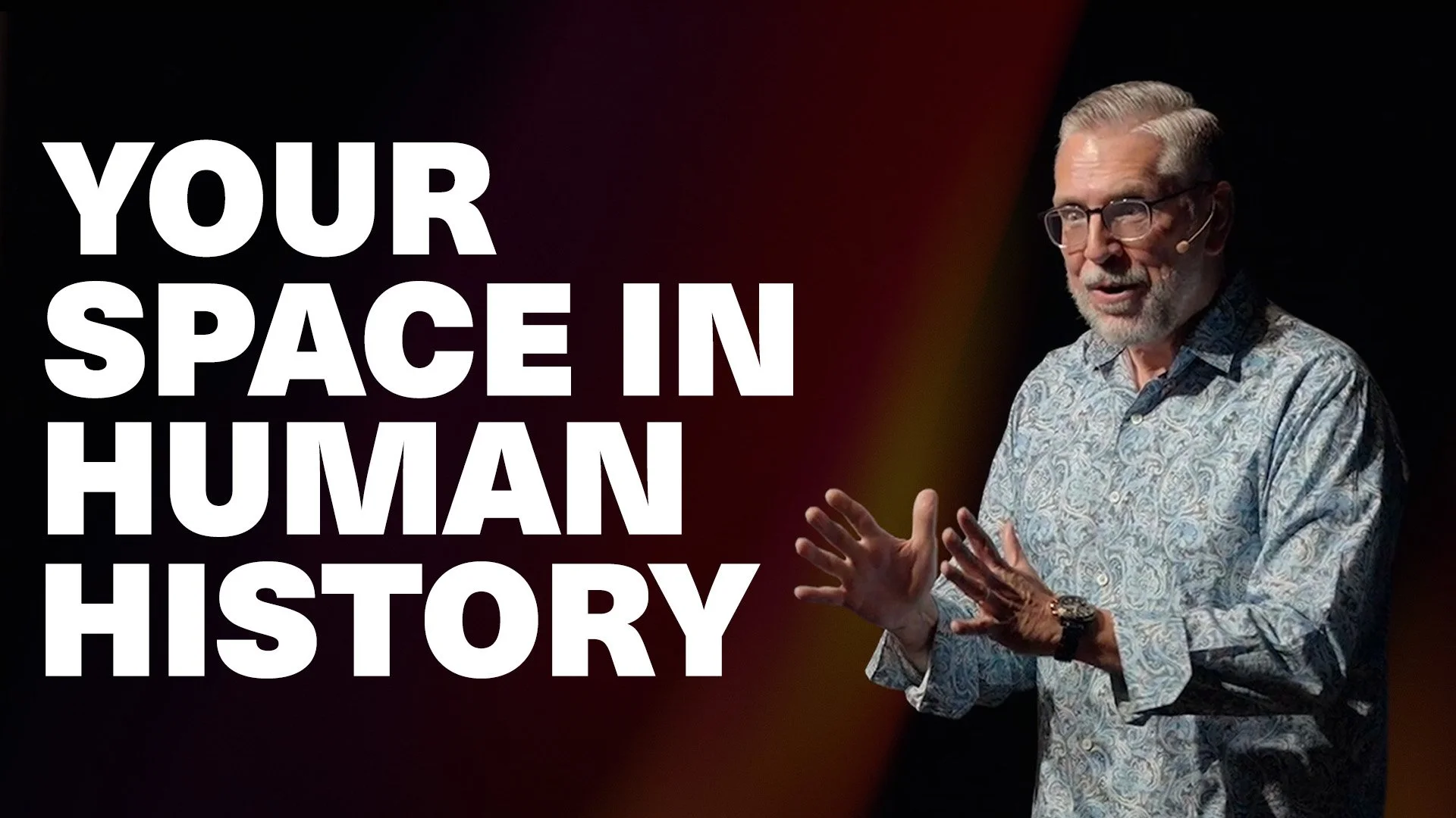 Your space in human history 