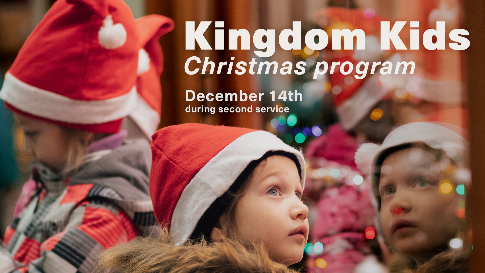 Kids Christmas Program