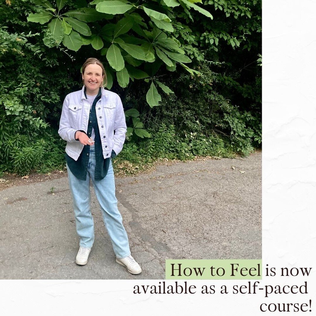 Times are tough. If you&rsquo;d like my support, you can now take my introductory course How to Feel as a self-paced program this summer, or apply to work with me one on one in a long-term way. 

I would be honoured to be a companion on your journey 