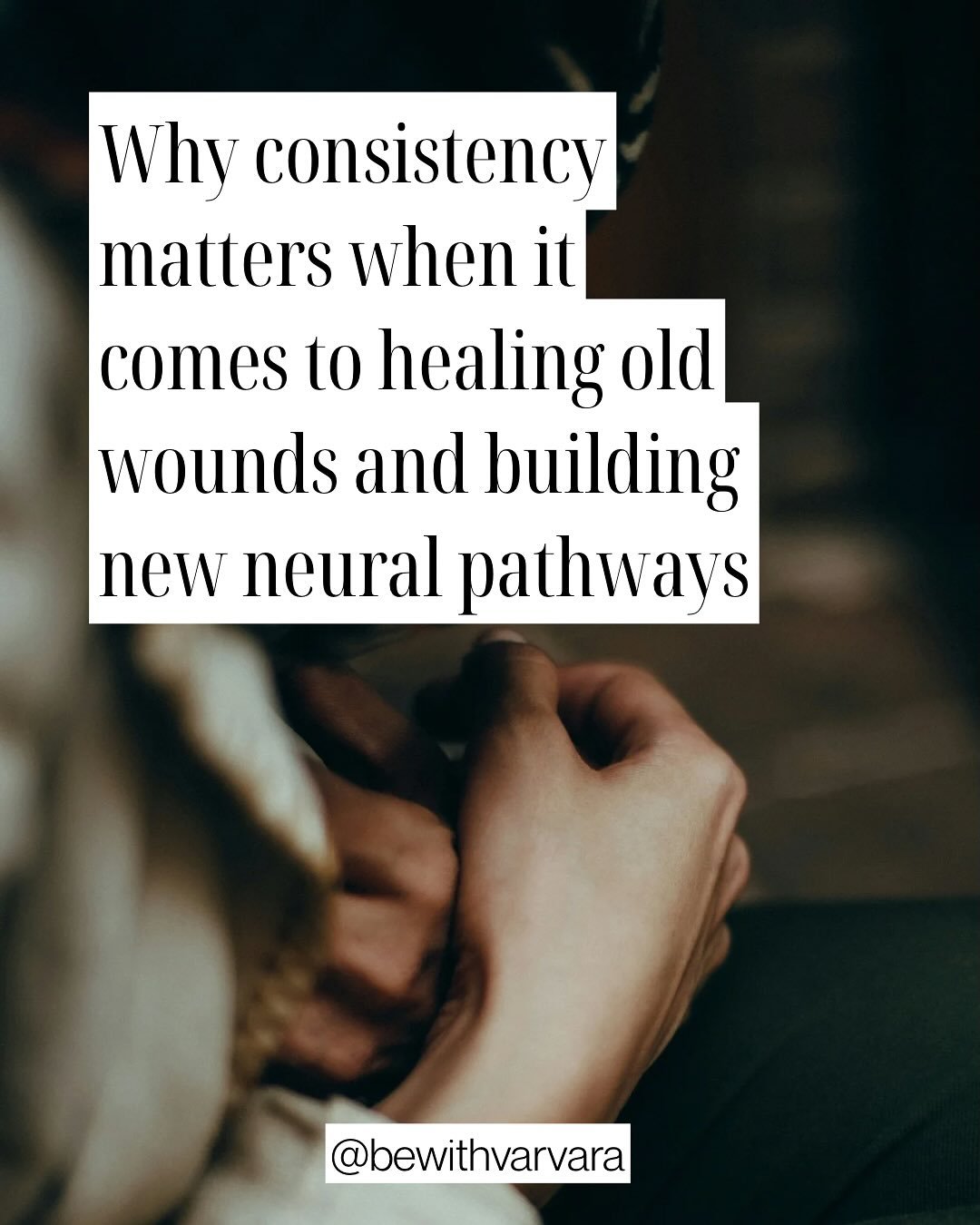 Our threat responses and young parts are as compelling as they are for good neurophysiological reason. In order for our bodies and minds to respond in new ways we have to give them new experiences, new evidence of safety again and again. 

This can b