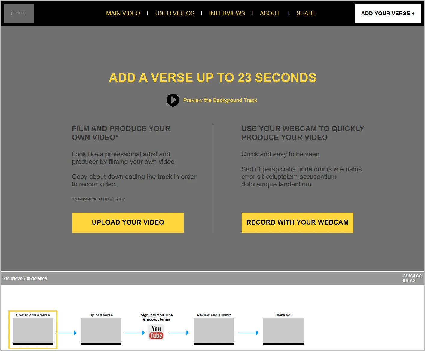 Desktop Options to Add a Verse
