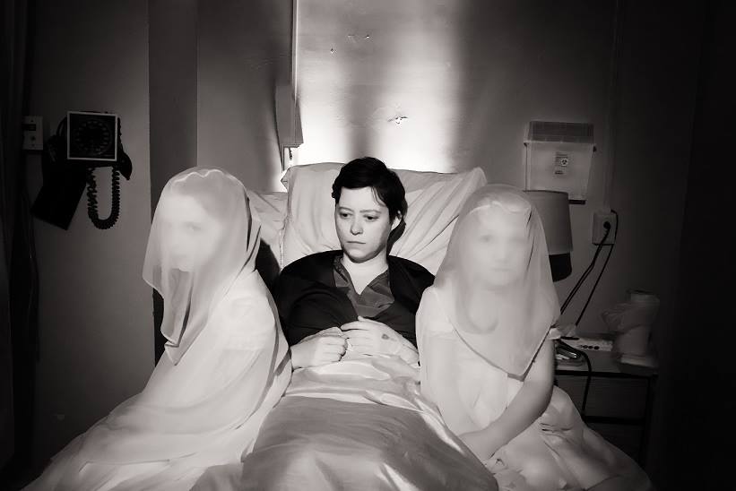 Sara Tilley with Emmajane Donnan and Lauren Patten. Photo by Kenneth J. Harvey.