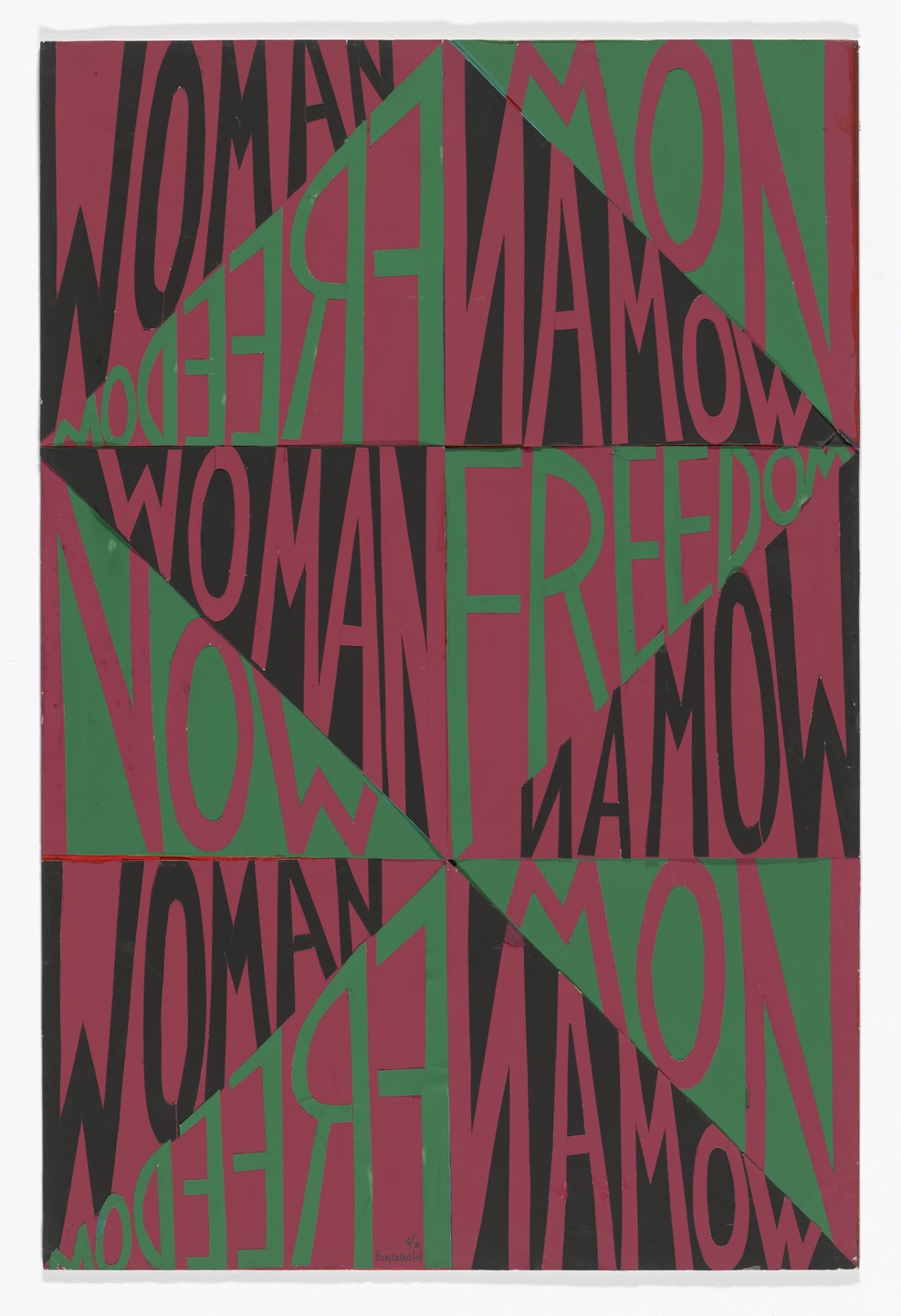 Faith Ringgold , Freedom Woman Now, 1971