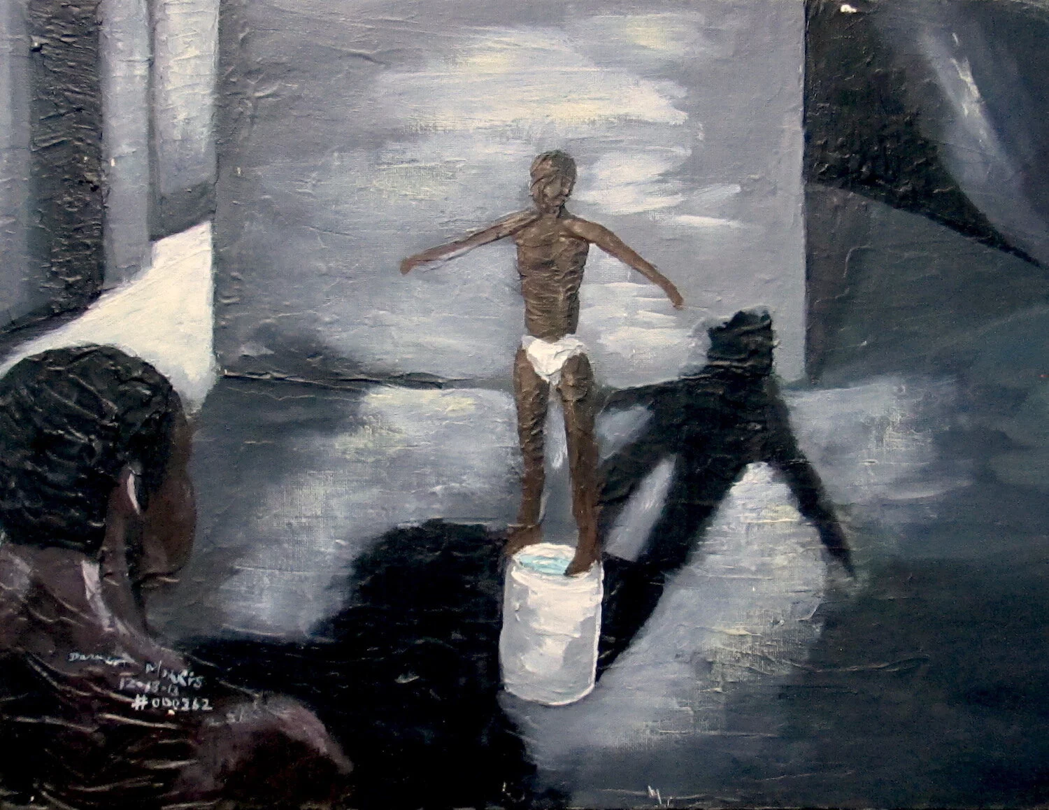 In the Basement with Bucket Test/Trap