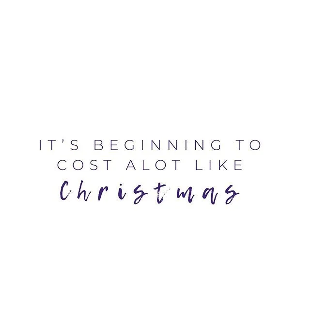 Feeling this hard 😅 Adulting sucks a little joy out of the season sooo I&rsquo;ll just be over here ignoring my bank account until after the holidays. Are you a budgeter over the holidays or more of a YOLO kinda mentality?