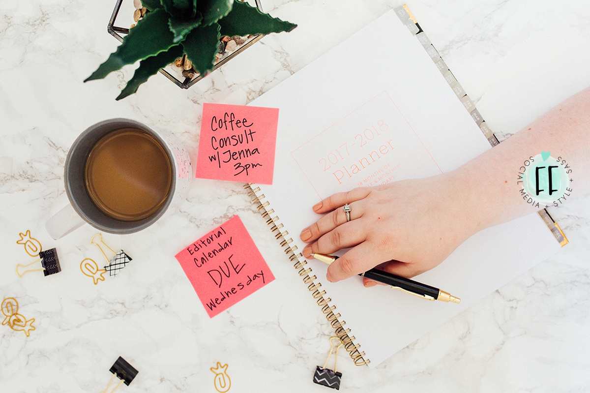 How to Create a Fake Marble Flat Lay
