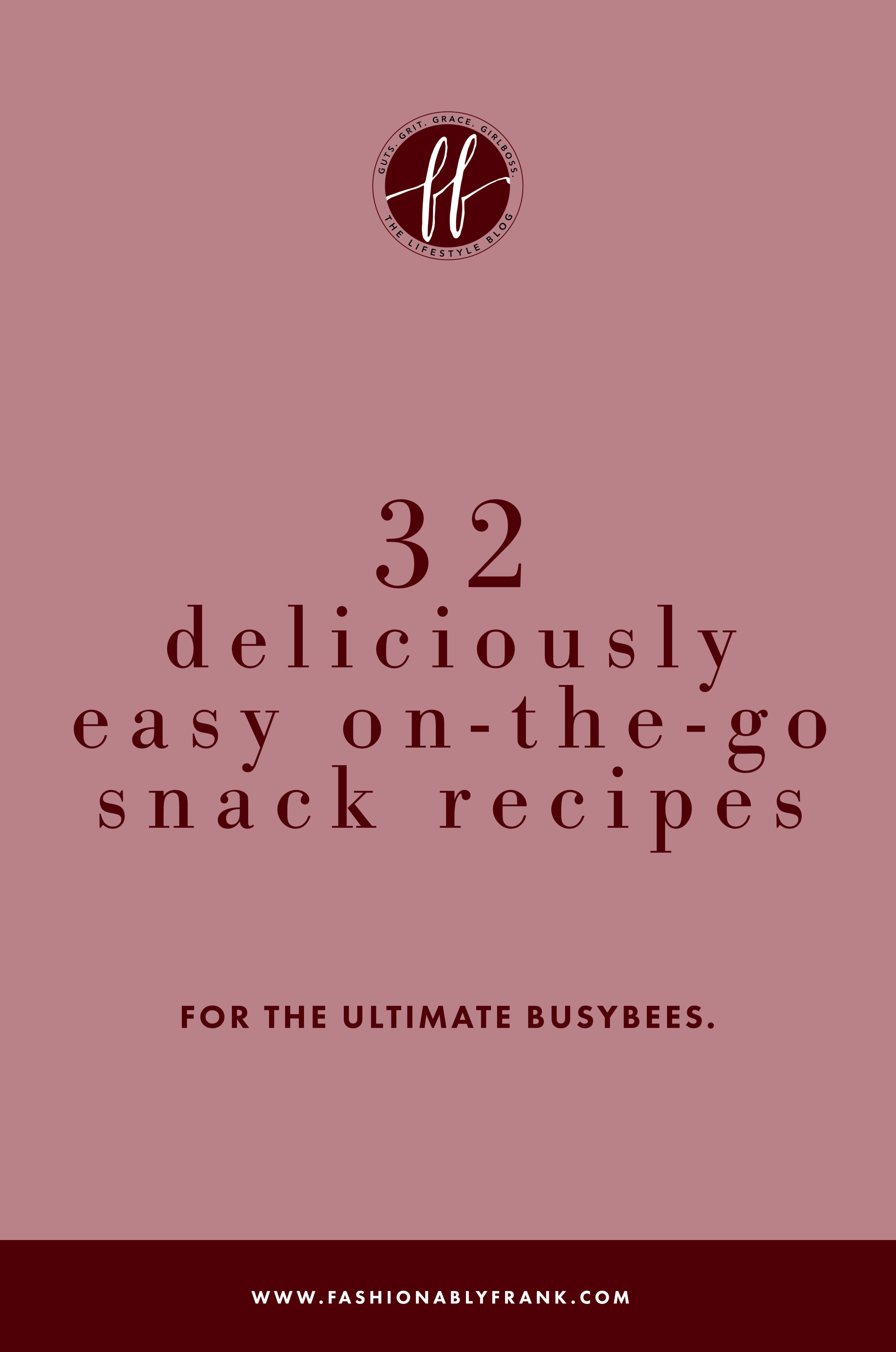Easy On-the-Go Snack Recipes