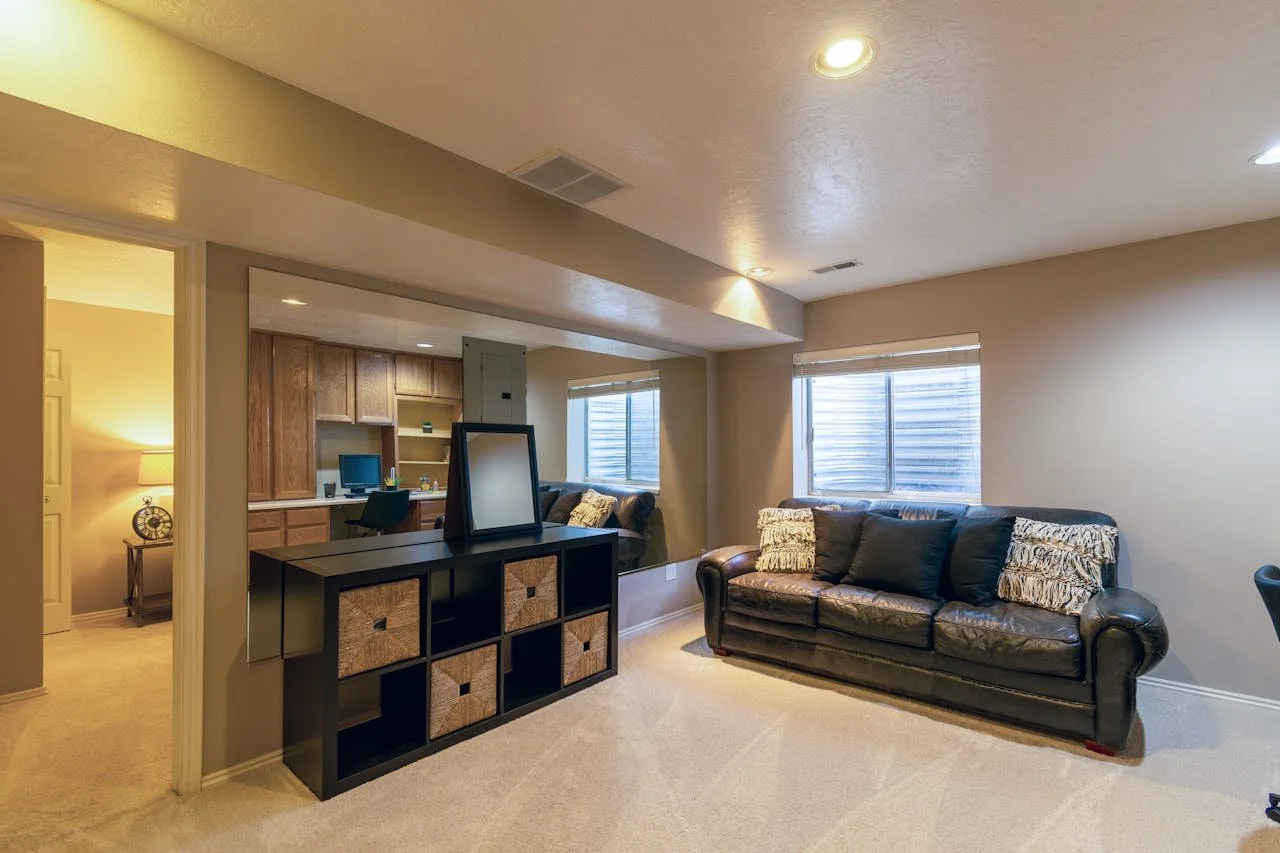 Creating a Cozy Basement Family Room