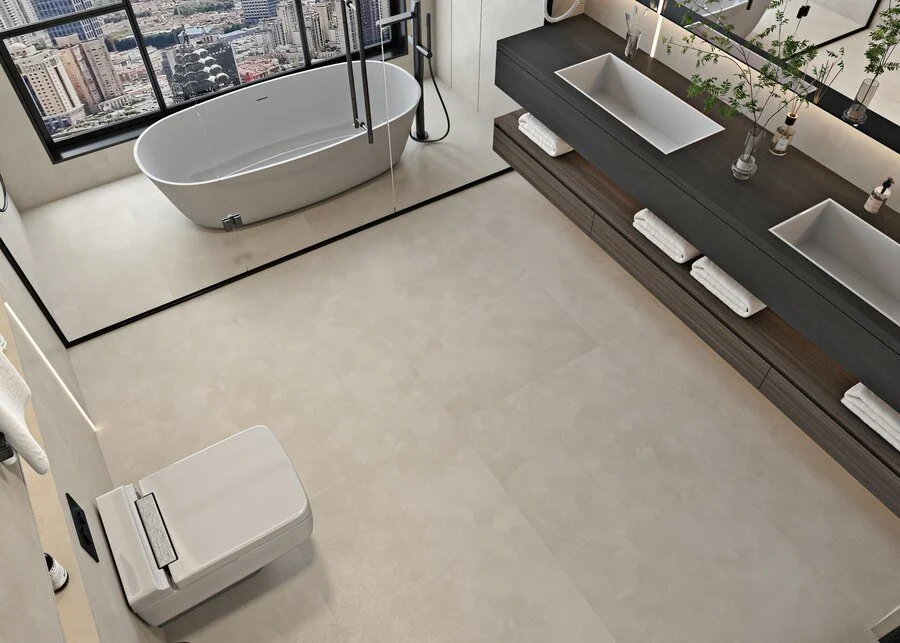 Best Materials for Durable and Stylish Bathroom Floors