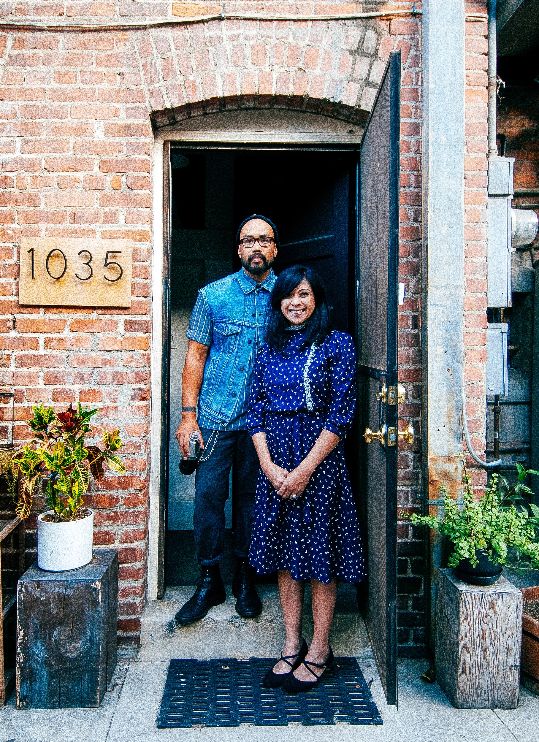 Back entrance to Nolasco Studios, Chinatown Los Angeles, 2015 "In my house I'm the boss, my wife is just the decision maker" Woody Allen