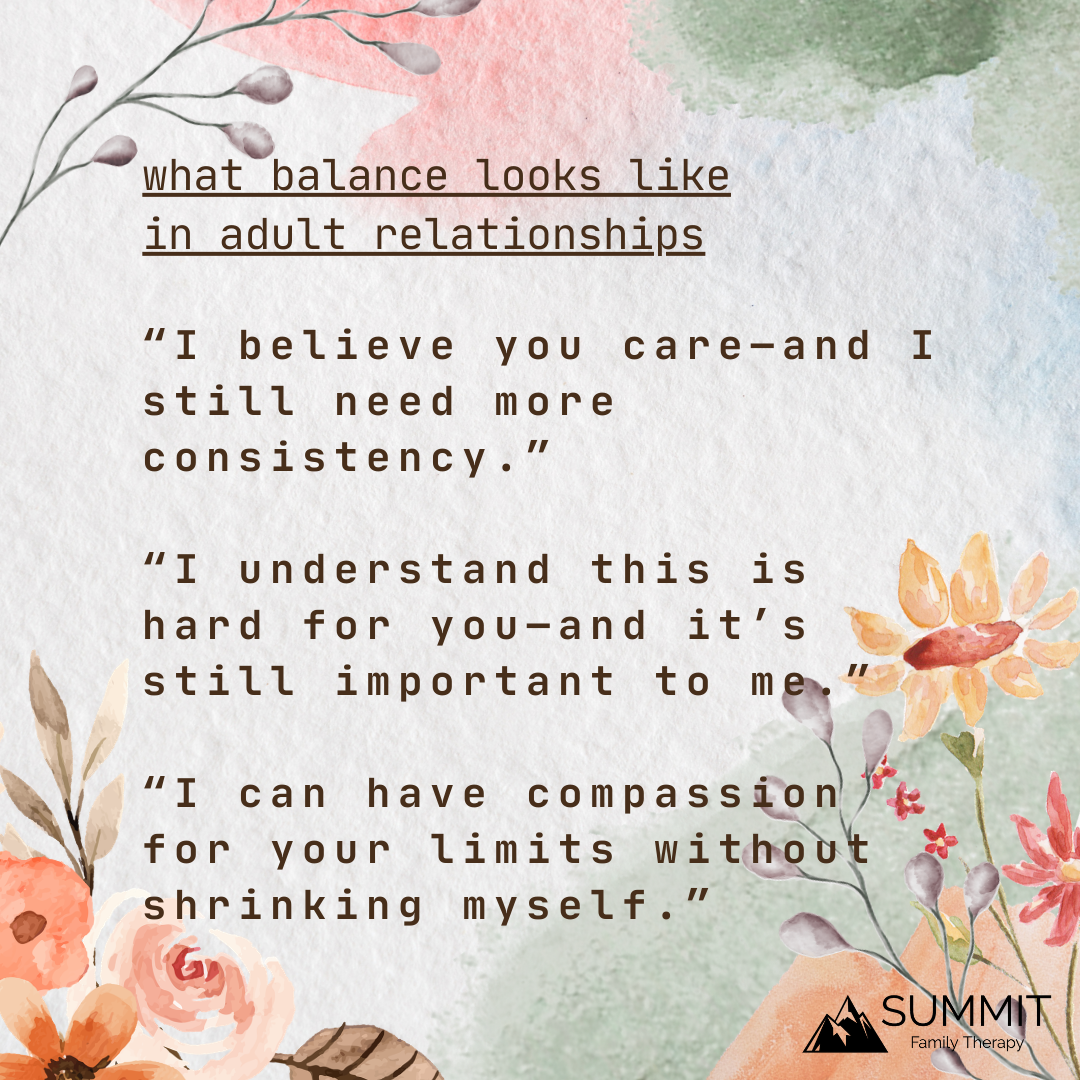 “If They Wanted To, They Would” vs. Grace: Navigating Two Conflicting Beliefs in Relationships