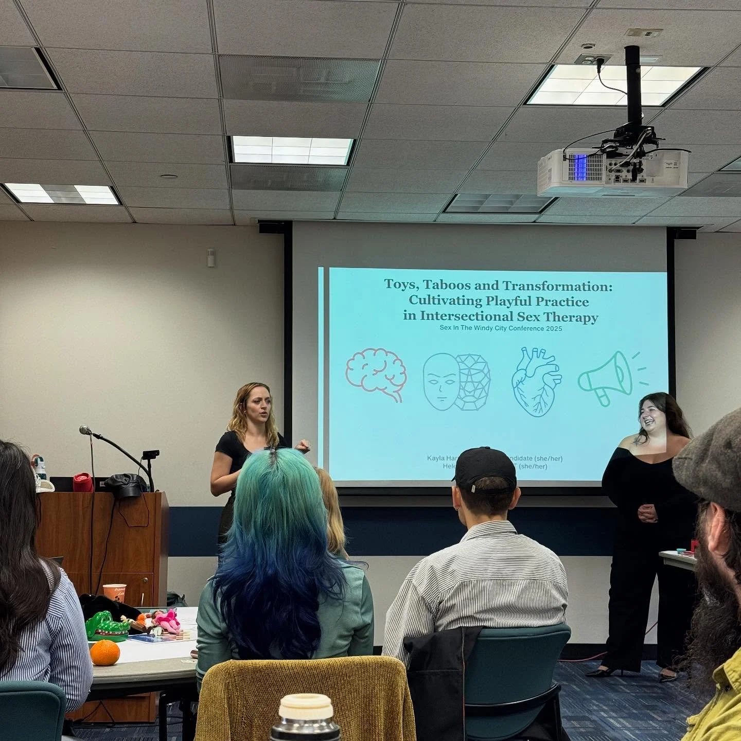 🧠✨ Currently attending &ldquo;Toys, Taboos &amp; Transformation&rdquo; at #SexInTheWindyCity, hosted by IAMFT&mdash; and it&rsquo;s everything I hoped for.
This session is diving into how play, pleasure, and intersectionality can reshape the way we 
