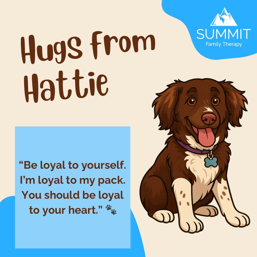 🐾 A Heartfelt Woof from Hattie the Therapy Dog 🐾

Hey there, it&rsquo;s me&mdash;Hattie! 🐶🛑💖

Let&rsquo;s talk about something important today: boundaries.
I know, I know&mdash;setting them can feel ruff. But hear this loud and clear from your f