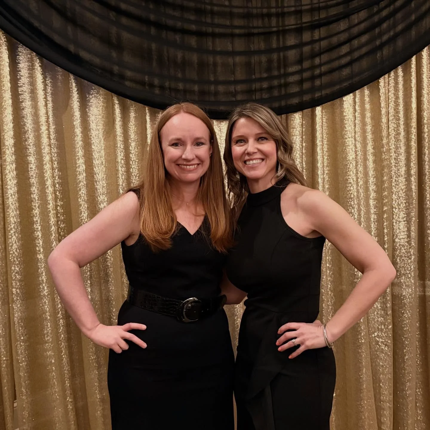 Dr. Courtney Stivers had a wonderful night at the Hearts of Gold Gala! 💛 

The dinner was fantastic, and the Windy City Dueling Piano show was such a fun highlight. 🎶

This event supports the Resident in Need Fund at Snyder Village, helping ensure 