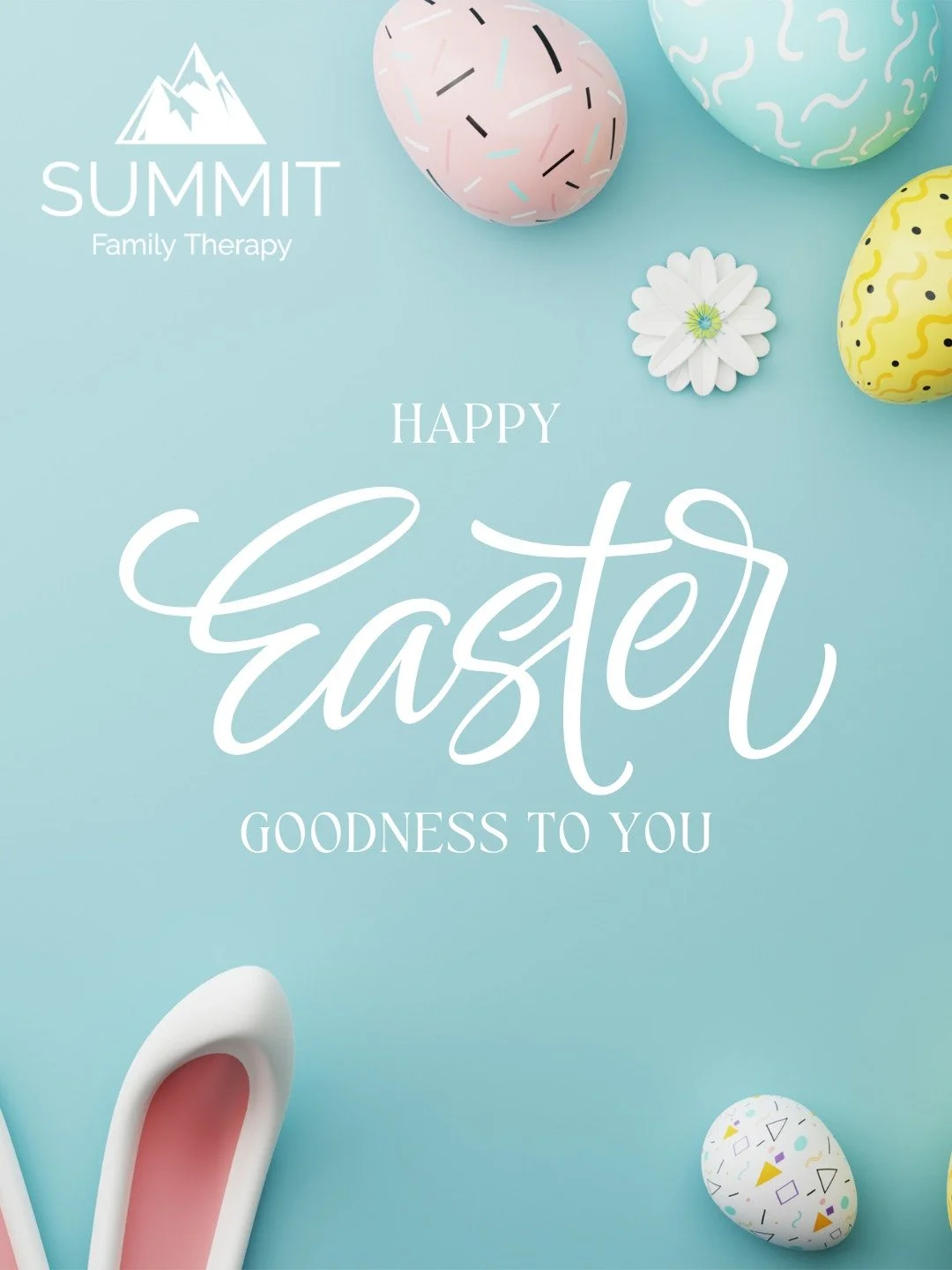 🌷 Happy Easter from Summit Family Therapy 🌷
Easter is often a season of renewal, hope, and gentle reminders that growth can come even after long winters. Wherever this weekend finds you&mdash;celebrating, resting, grieving, healing, or simply getti