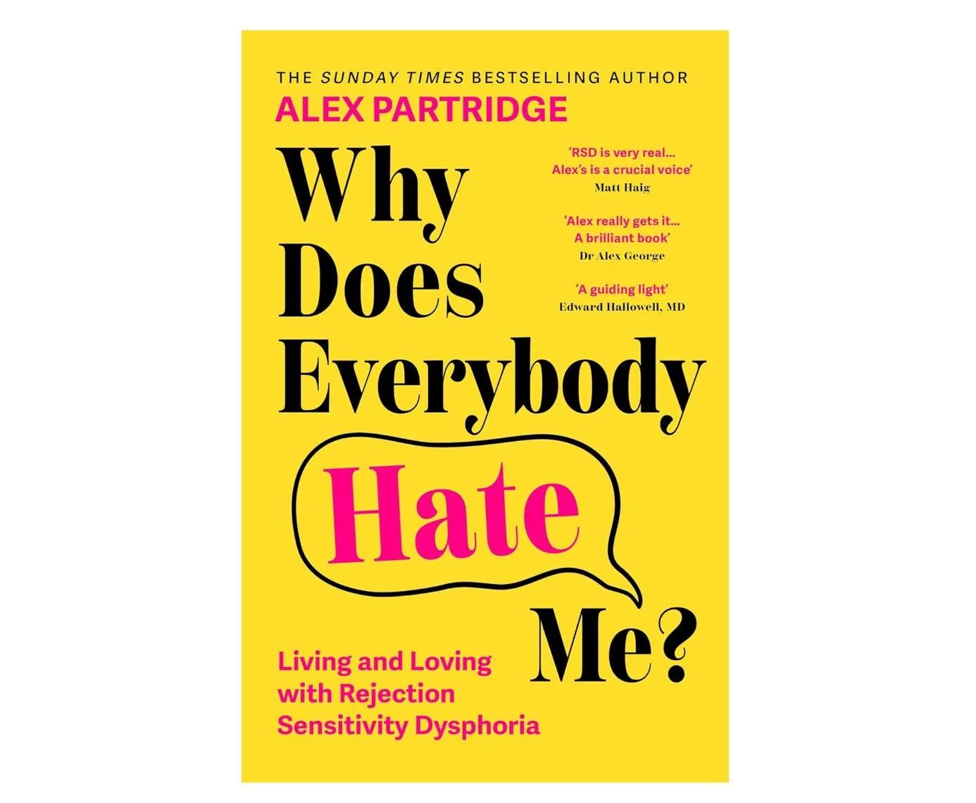 📘 Currently reading Why Does Everybody Hate Me?: Living and Loving with Rejection Sensitivity Dysphoria.  And by &ldquo;reading,&rdquo; I mean I&rsquo;m about halfway through and already feeling deeply seen&mdash;as someone with ADHD. 😅

If you lov