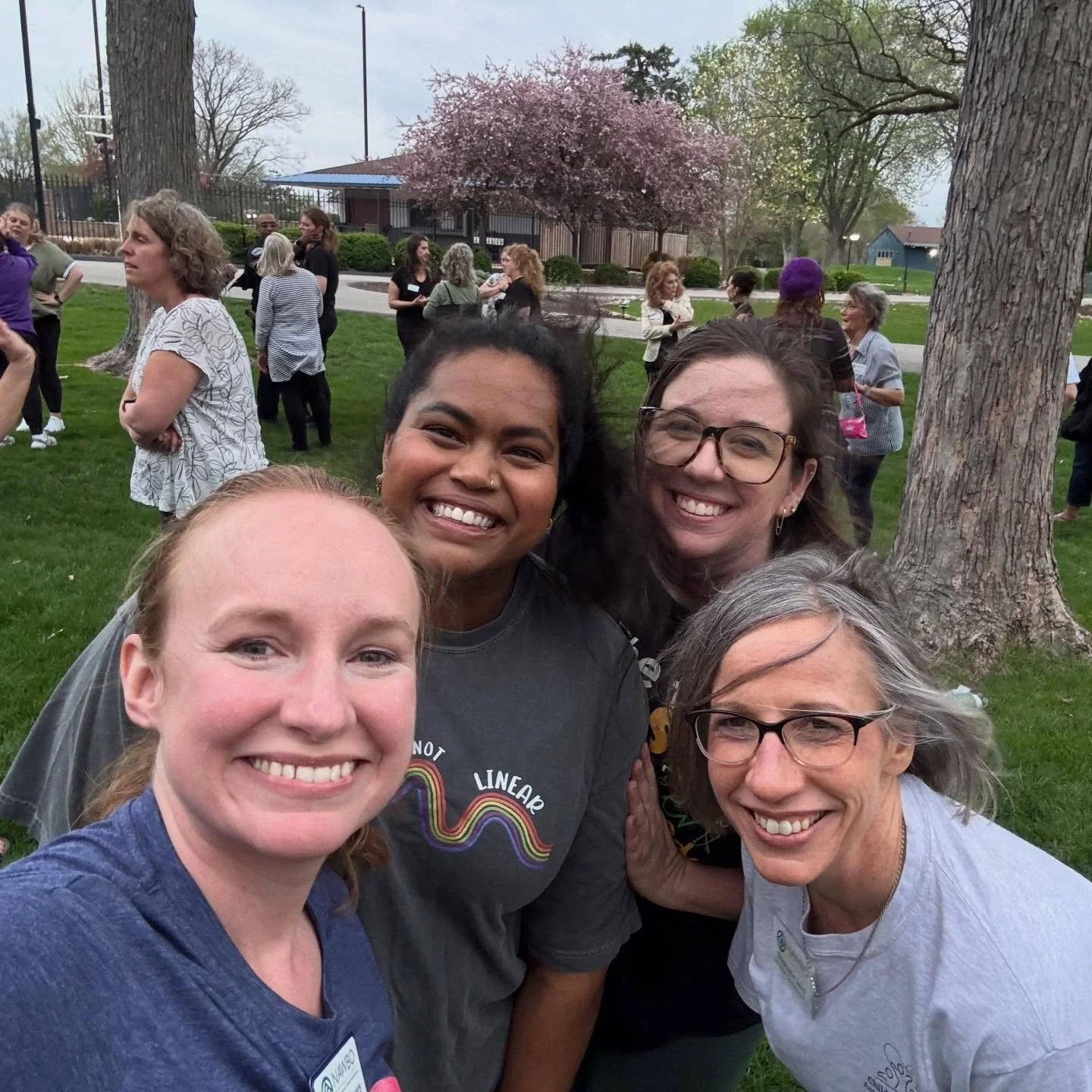 This month at Central Illinois NAWBO, we swapped notebooks and polite head nods for something a little more&hellip; hands‑on 💪😄

We hosted a women&rsquo;s self‑defense class, and let me tell you&mdash;nothing bonds a group of women business owners 