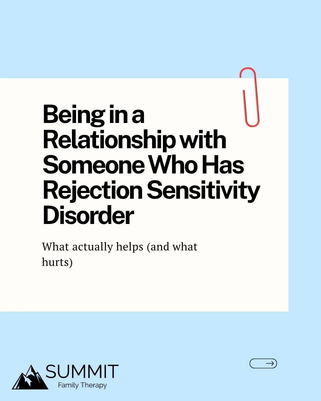 &ldquo;Why did that hurt so much?&rdquo;
For many people, the answer is Rejection Sensitive Dysphoria (RSD).

🧠 What is RSD?
Rejection Sensitive Dysphoria is a nervous‑system response where perceived rejection, criticism, or disconnection triggers i