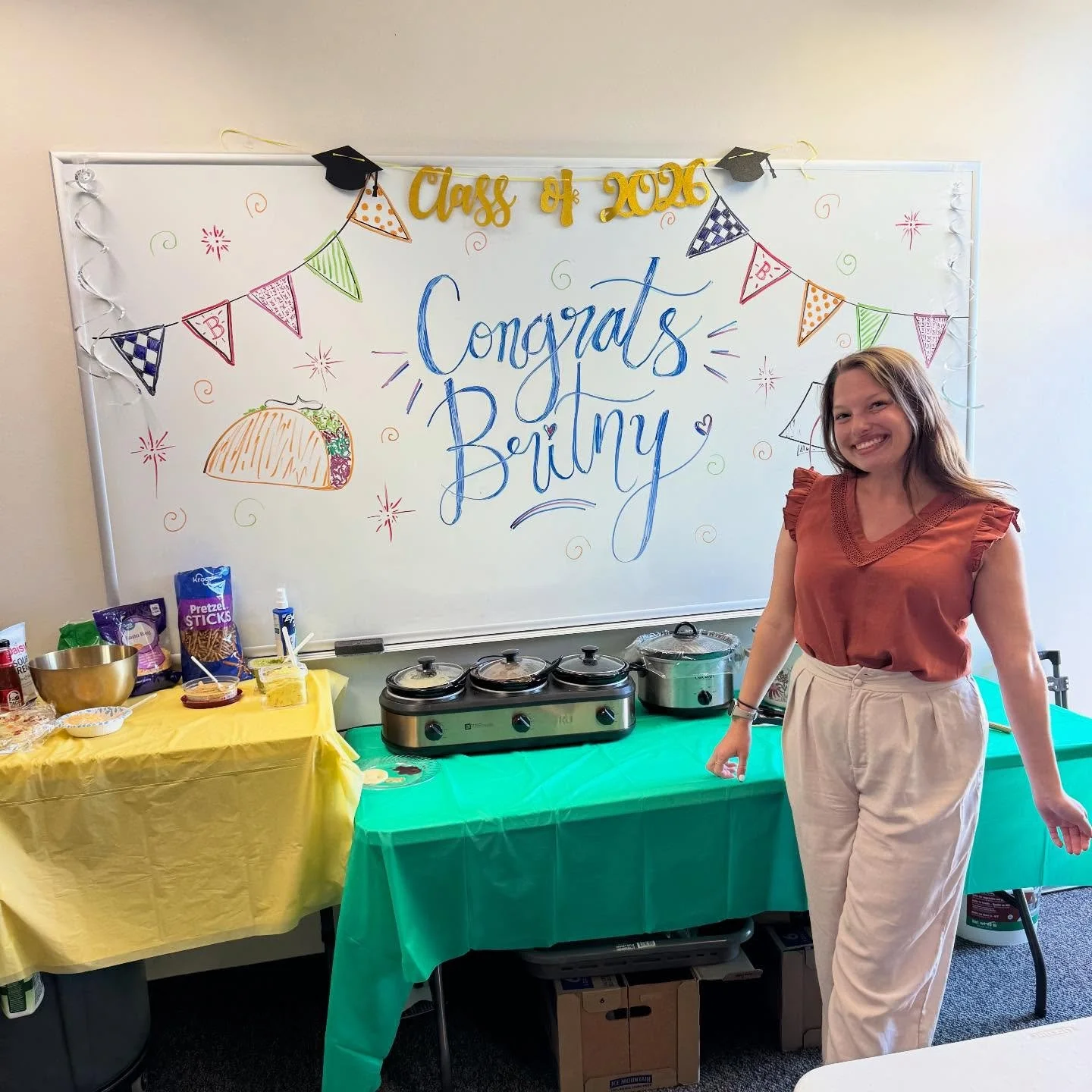 Team Summit loved taking time today to celebrate our intern, Britny, and her graduation! 🎉 Watching Britny grow, learn, and bring her heart and curiosity to our team has been such a joy&mdash;and this milestone is so well‑deserved.
We&rsquo;re incre