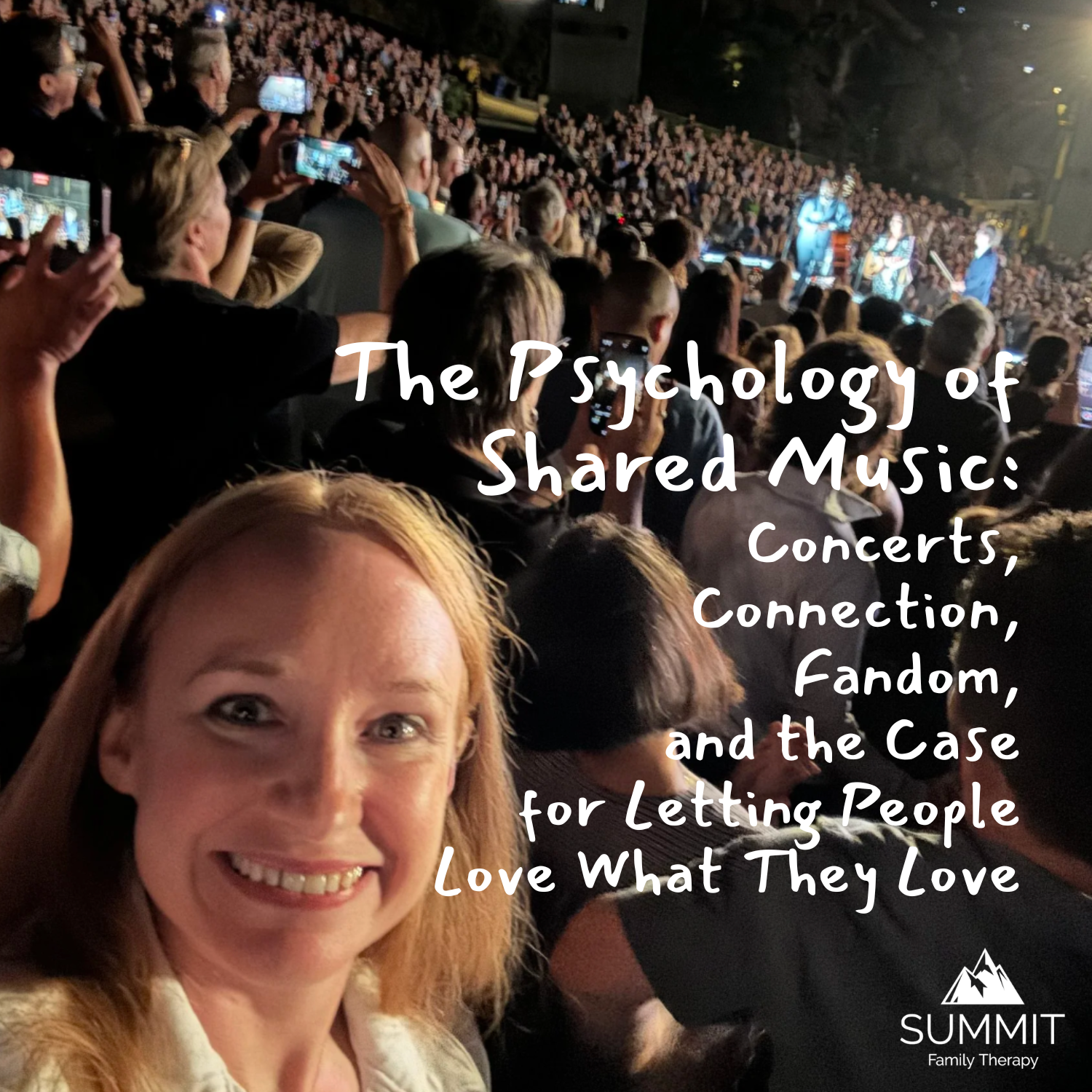 The Psychology of Shared Music: Concerts, Connection, Fandom, and the Case for Letting People Love What They Love