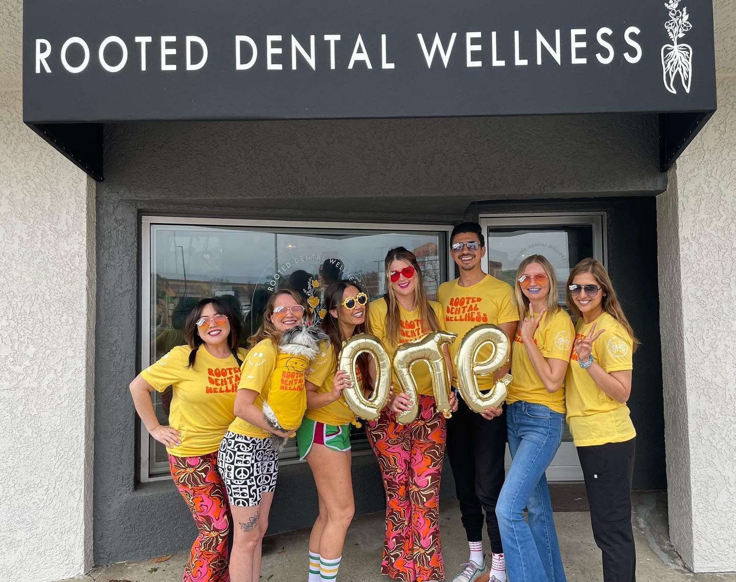 Always putting the FUN in Functional Dentistry 😜.

Happy 1 Year to RDW. We are so grateful for our staff, our patients, and our community supporting our new practice our first year in Grover Beach. Cheers to many more years together serving the Cent