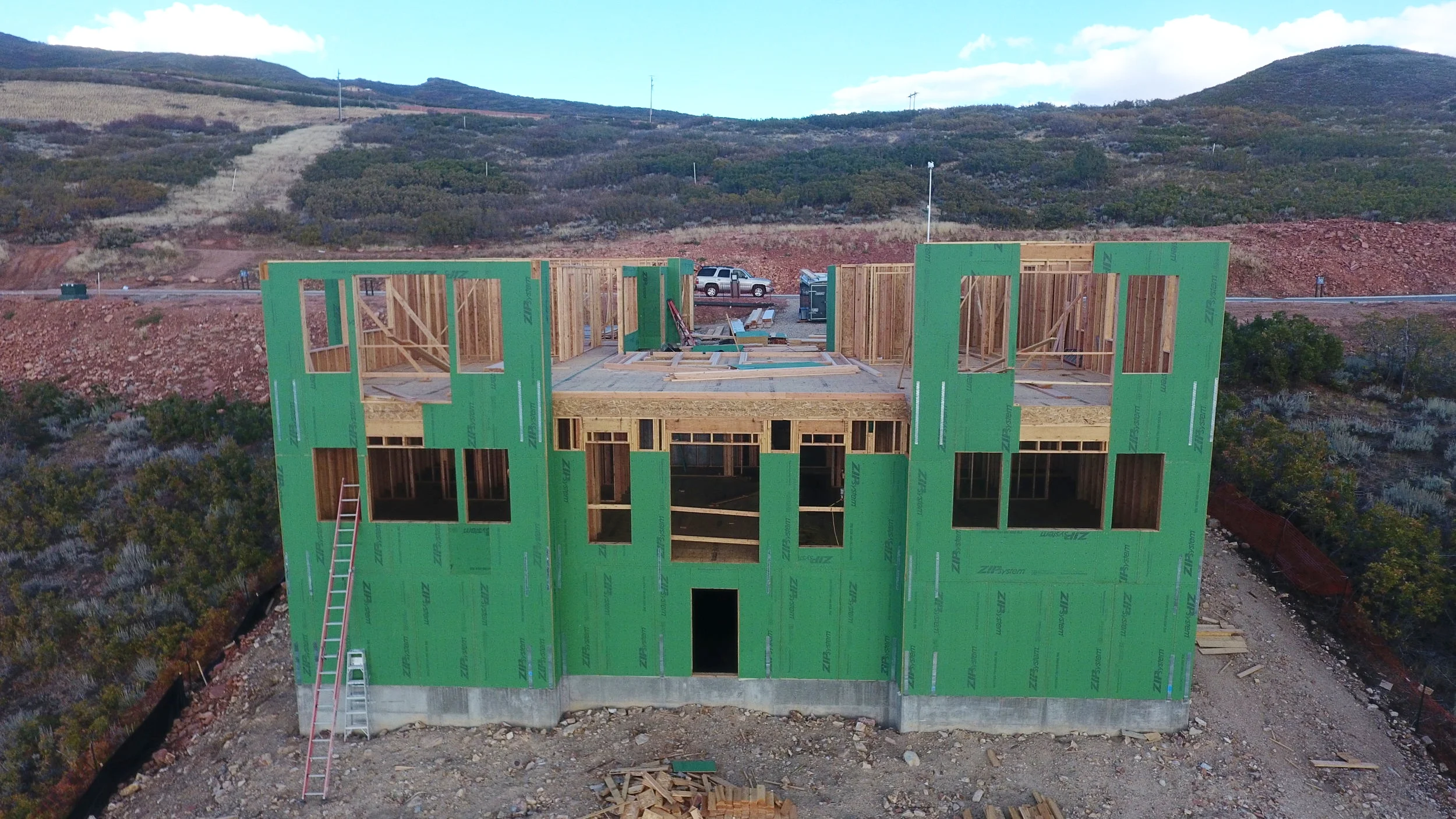 Back of the house view