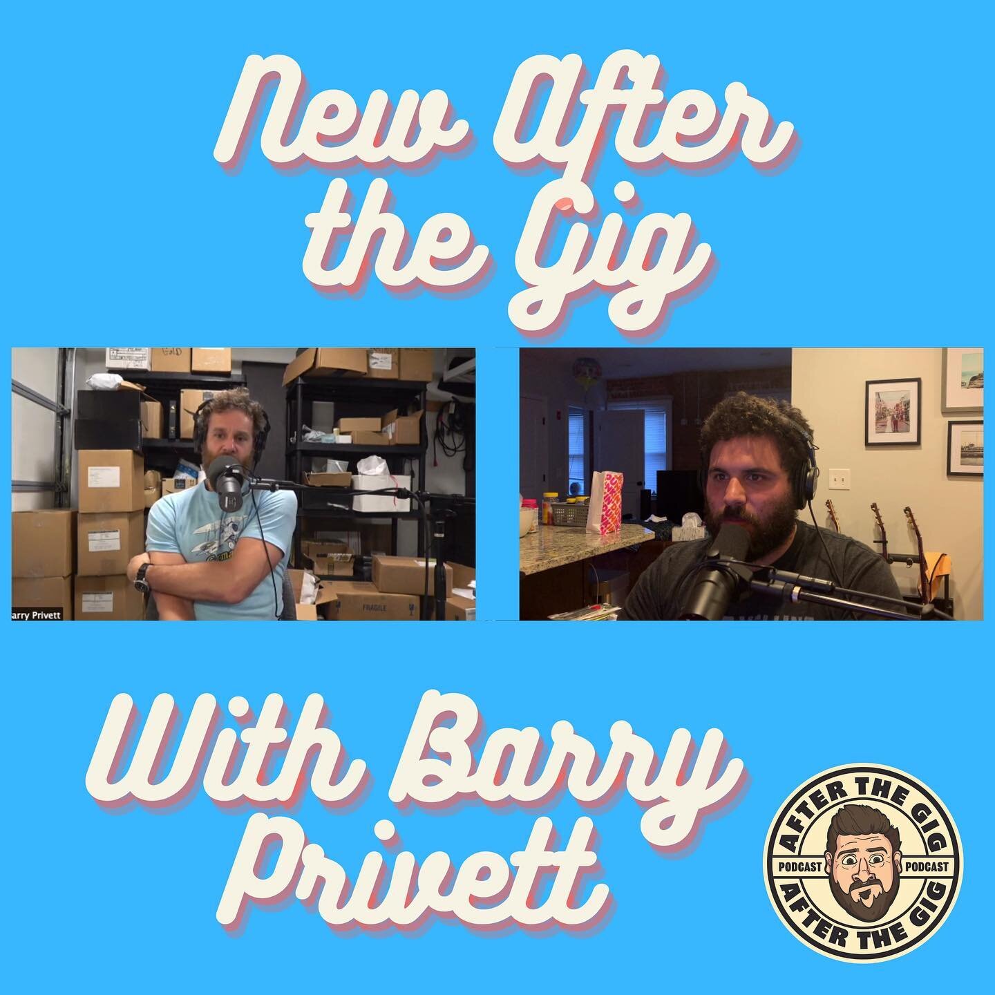 Today on the show I have @privett.barry of @carbonleaf  Be sure to check out the bands Kickstarter campaign which ends on Saturday! Link in bio
