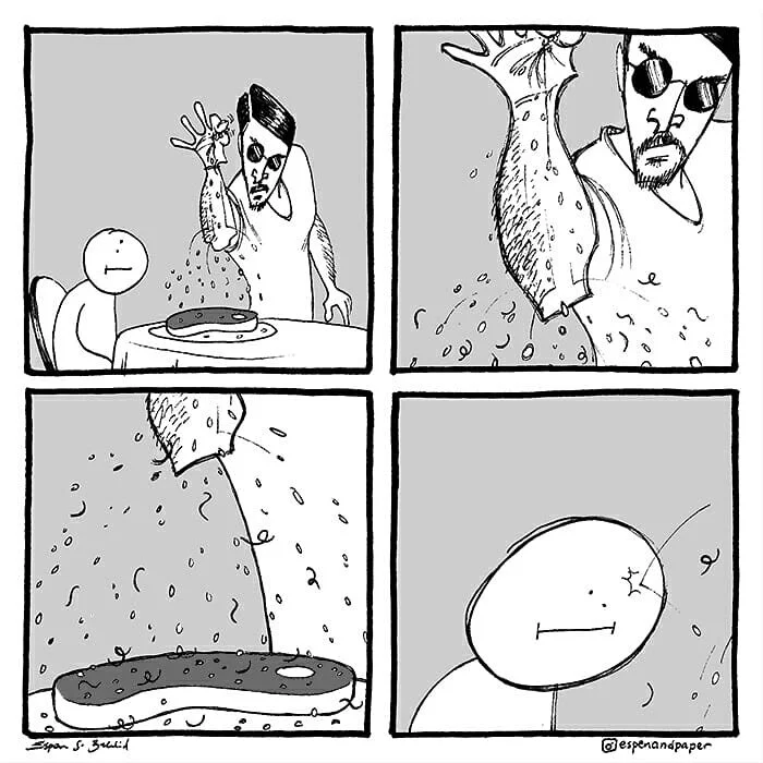 Hairy Salt Bae