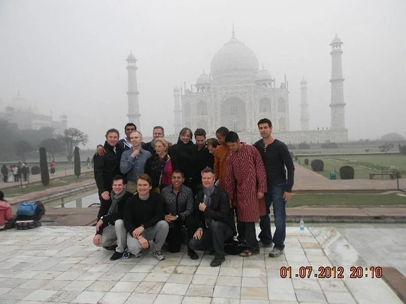 Taj Mahal, a monument to eternal love.