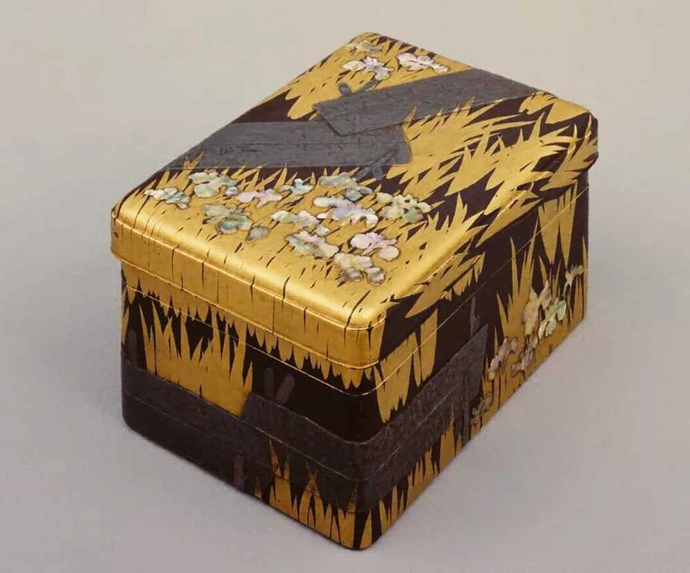 Irises The Zig Zag Bridge And The Tales Of Ise Seattle Japanese Garden