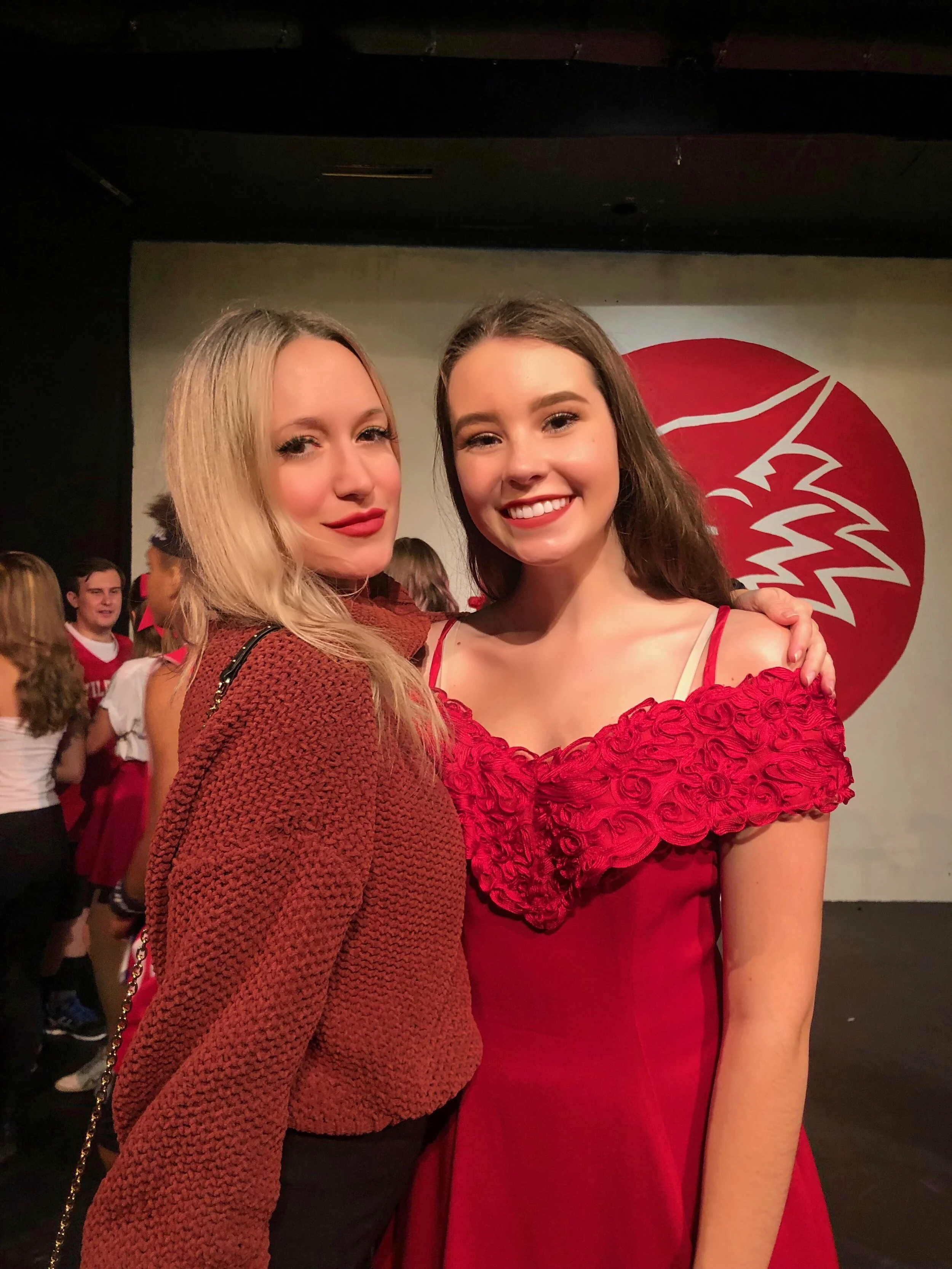 Demmi Ross as the lead in "High School Musical" at Musical Theatre Village