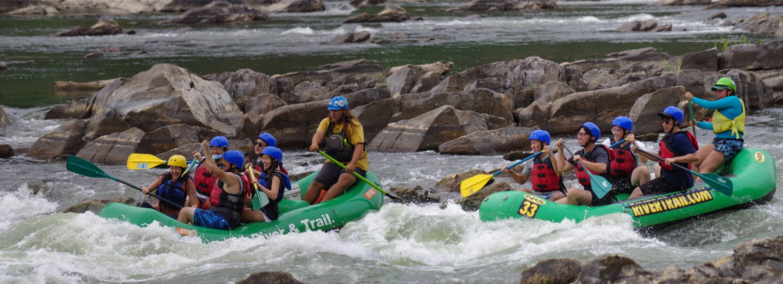 Graduates &amp; Seniors Rafting 