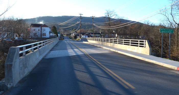 Bridge over CSX tracks