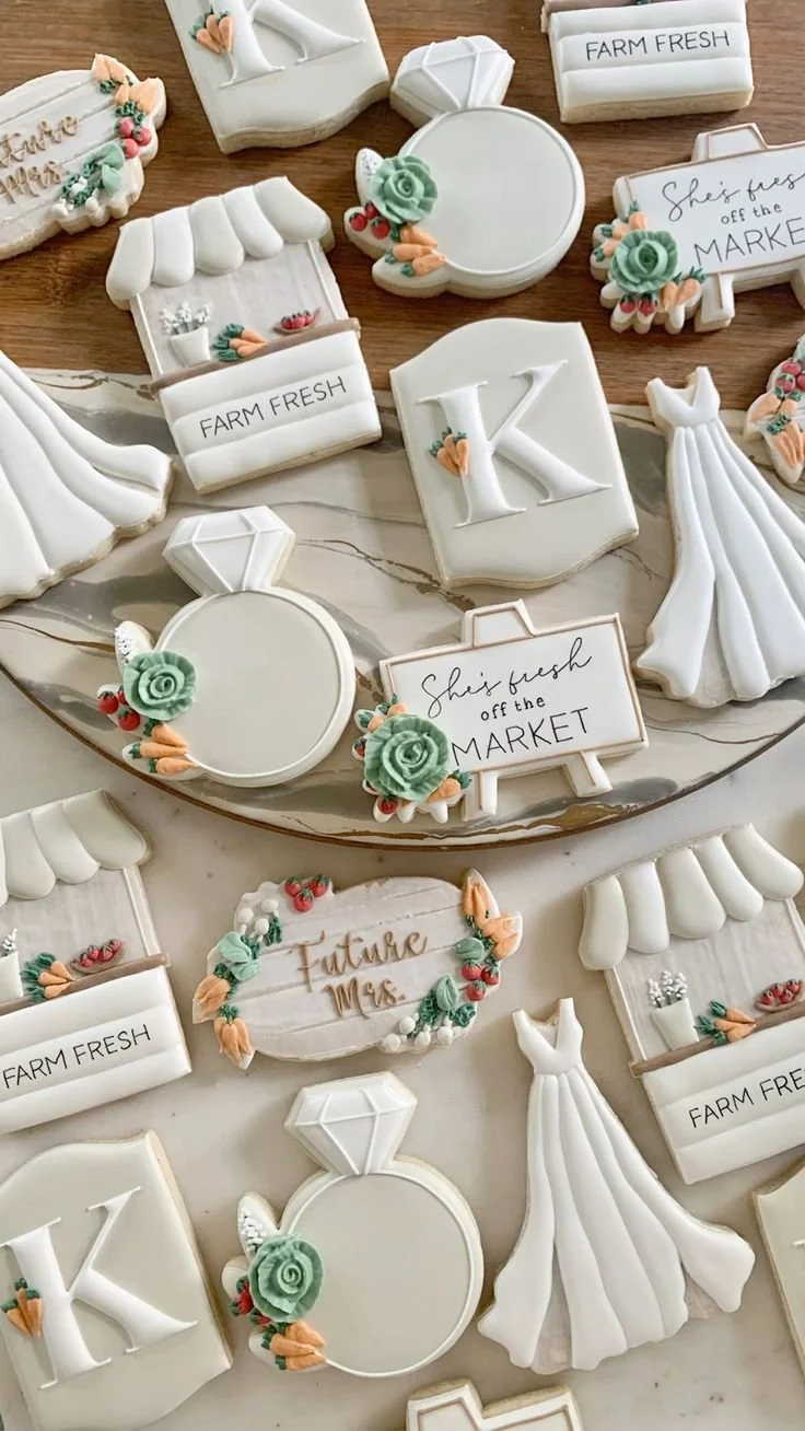 Farmers market bridal shower cookies.jpg