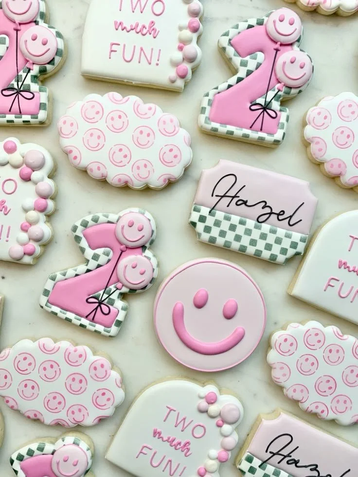 Birthday party cookies Greenwich, Darien, New Canaan, Westport CT