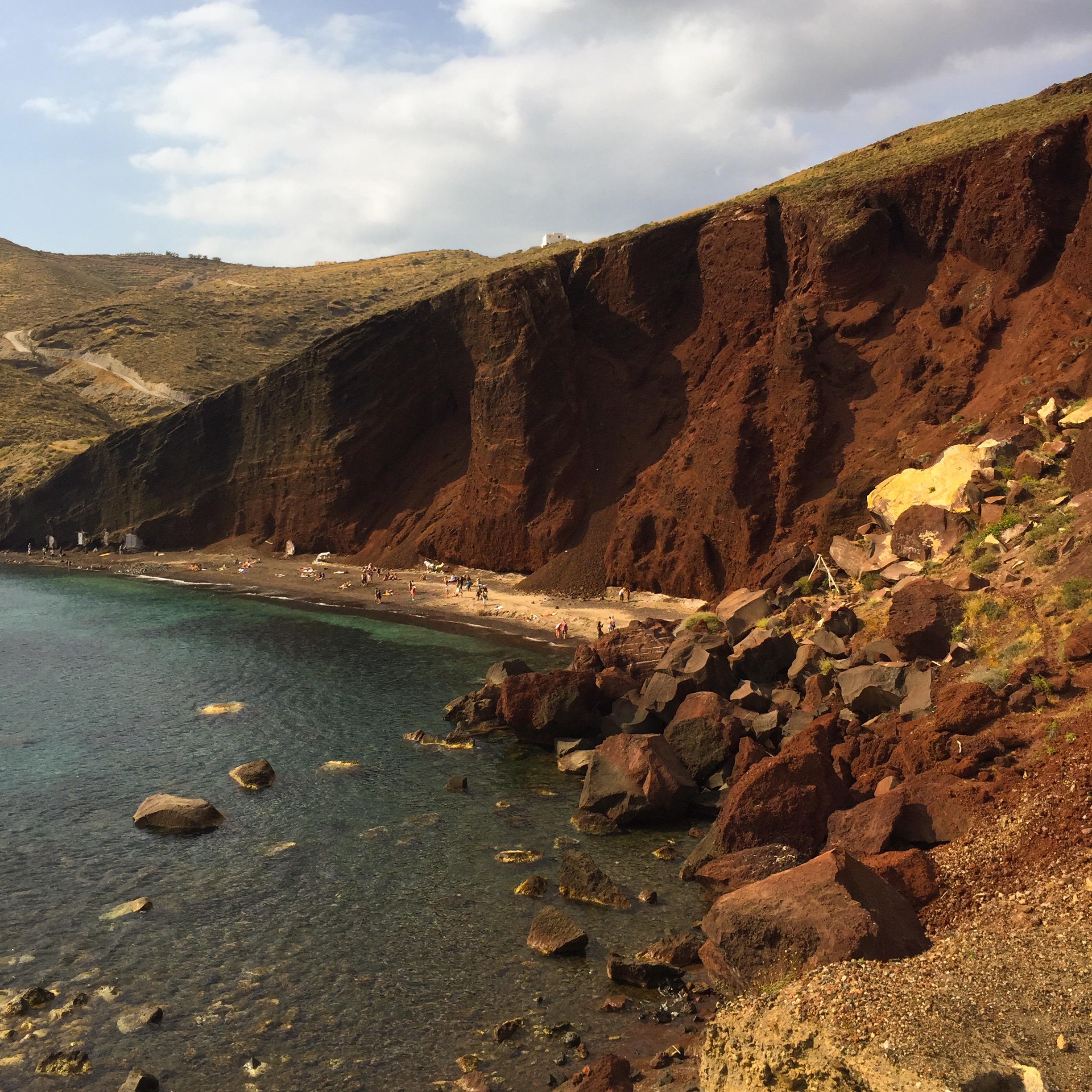THE RED BEACH